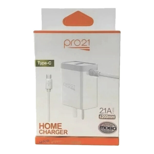 Cargador Celular Pro21 2.1a Potenciado Usb-C