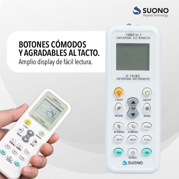 Control Remoto Aire Acondicionado Universal