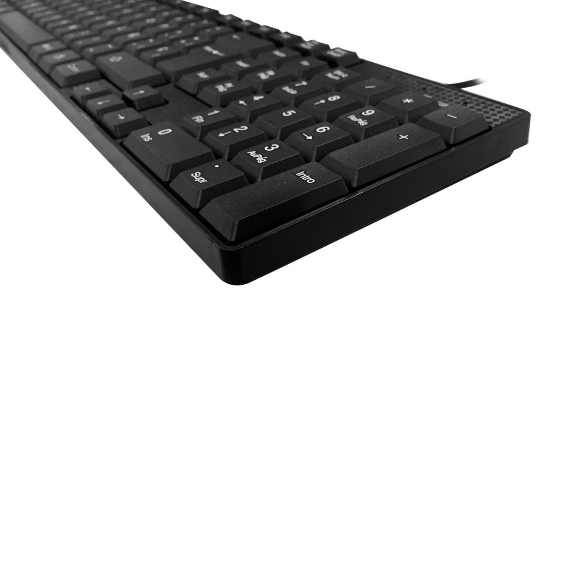 teclado computadora color negro