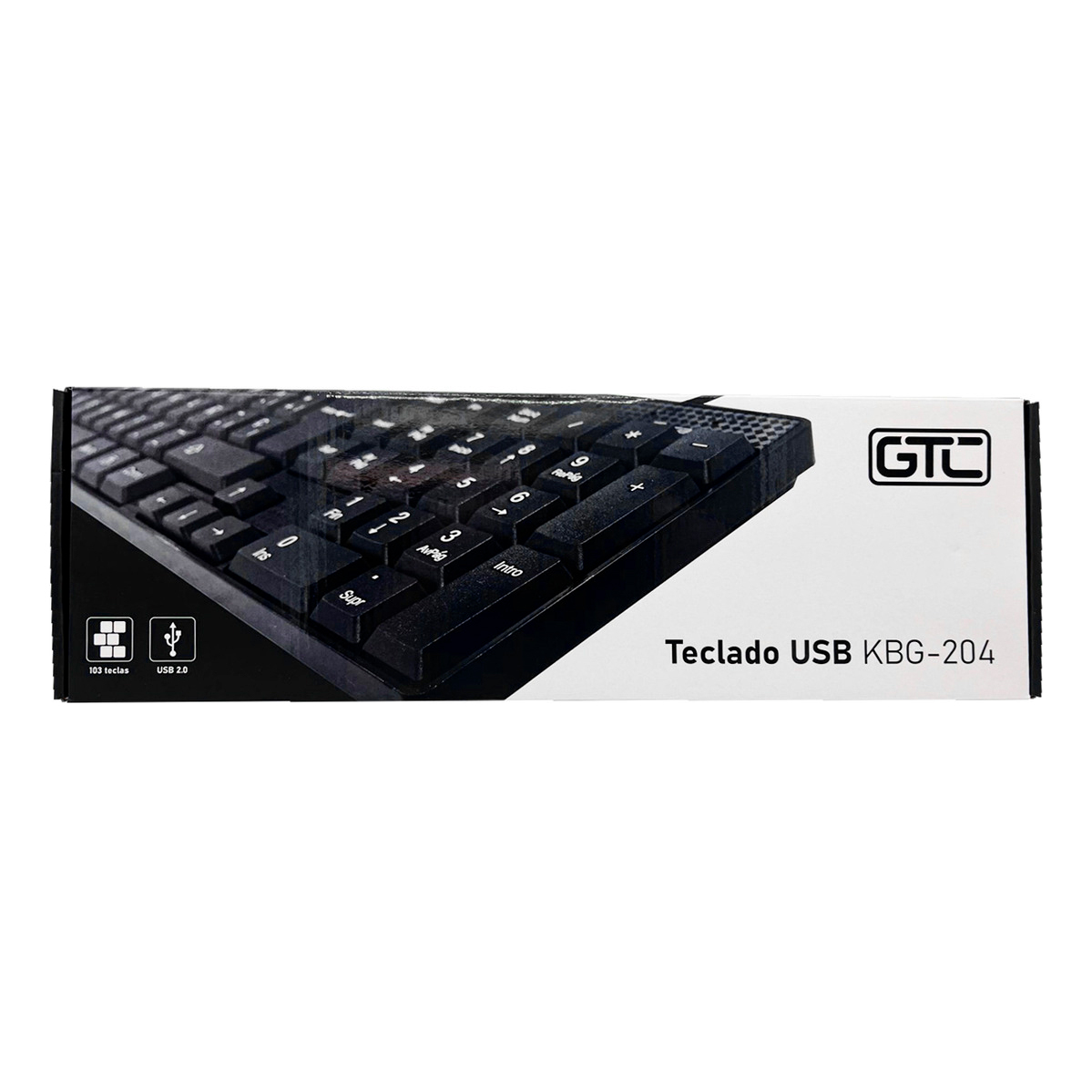 teclado computadora color negro