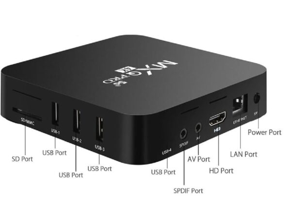 Tv box Mxq Pro 5g Full Hd 4k Smart Android 10Con Magic Tv - Image 4