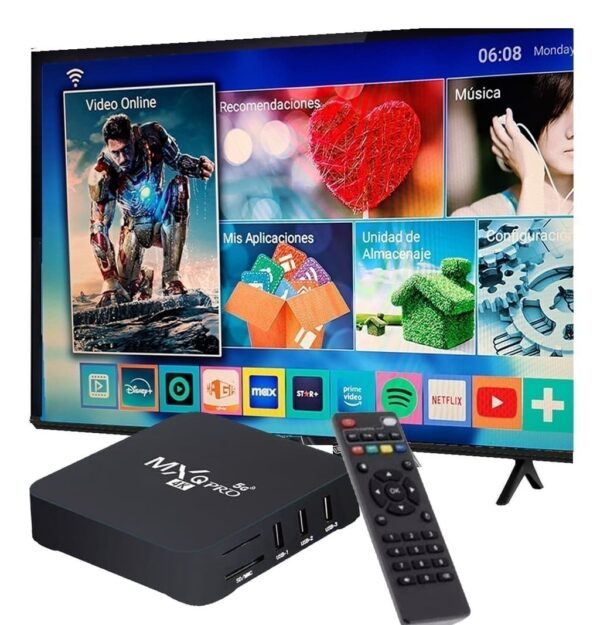 Tv box Mxq Pro 5g Full Hd 4k Smart Android 10Con Magic Tv - Image 3